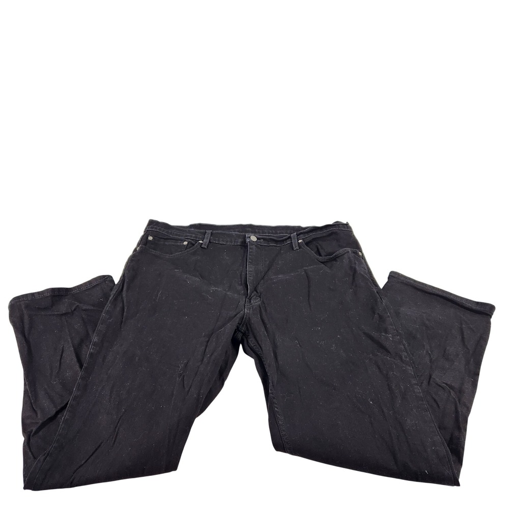 Levis 559 Relaxed‎ Straight Mens Black Jeans W42 L32 Denim Pants